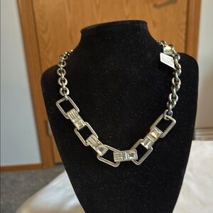 Silver Chain Link Necklace